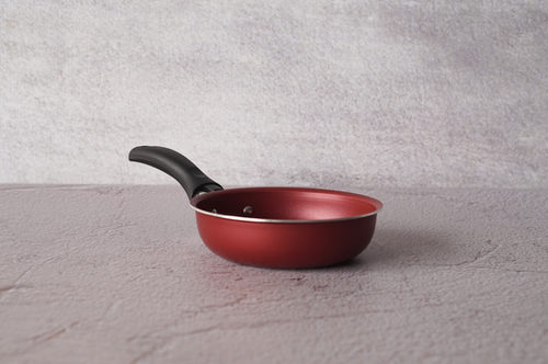 CACEROLA ALUMINIO TEFLON PEQUEÑA ROJA