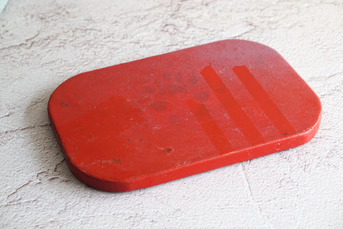 TABLA MADERA GRANDE ROJA