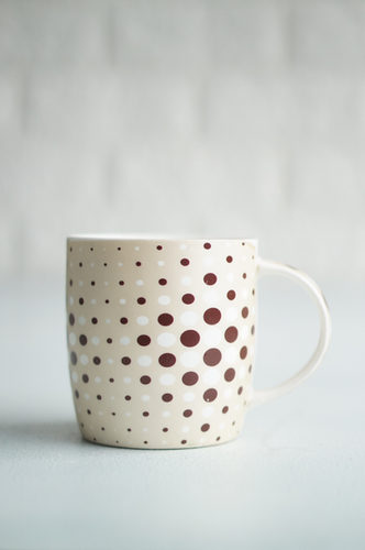 TAZA LOZA GRANDE DISEÑO BEIGE