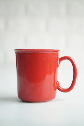 TAZA LOZA GRANDE ROJA