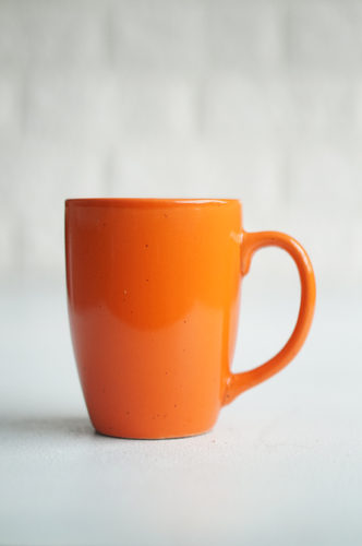 TAZA LOZA GRANDE NARANJA