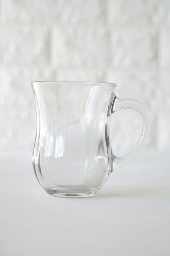 TAZA VIDRIO GRANDE TEXTURA