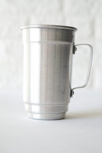 TAZA METAL GRANDE TEXTURA