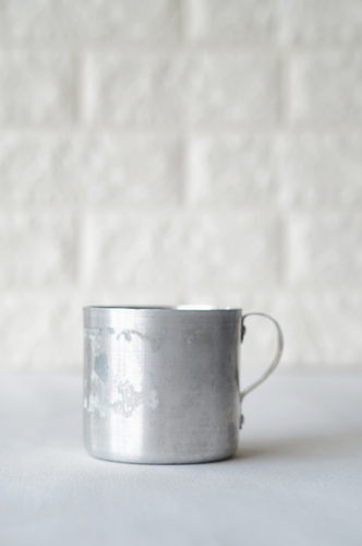 TAZA METAL MEDIANA