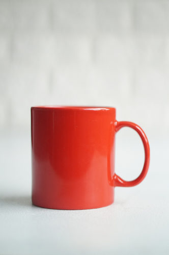 TAZA LOZA GRANDE ROJA