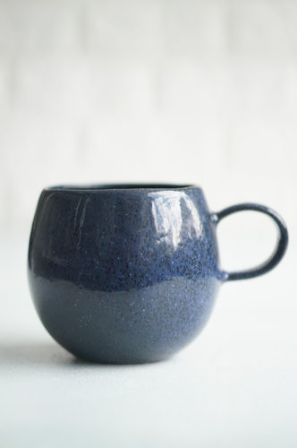 TAZA LOZA GRANDE TEXTURA AZUL