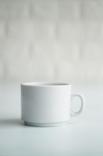 TAZA LOZA MEDIANA BLANCA