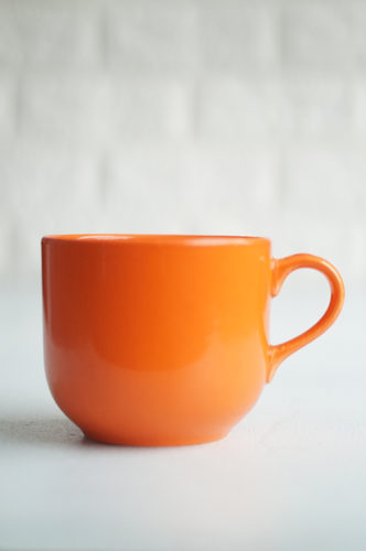 TAZA LOZA GRANDE NARANJA