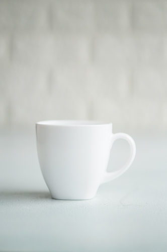 TAZA LOZA PEQUEÑA BLANCA