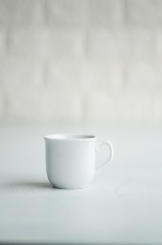TAZA LOZA PEQUEÑA BLANCA