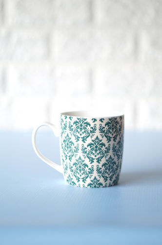 TAZA NAVIDAD ESTAMPADO VERDE