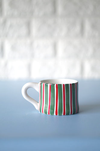 TAZA NAVIDAD RAYAS PEQUEÑA