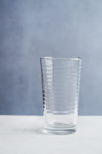 VASO DE VIDRIO MEDIANO DISEÑO