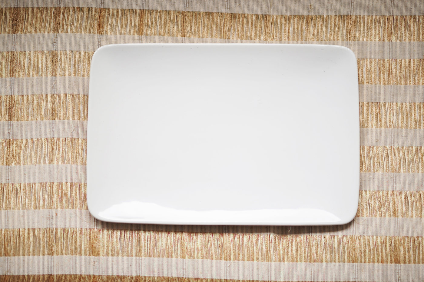 BANDEJA LOZA GRANDE BLANCA RECTANGULAR