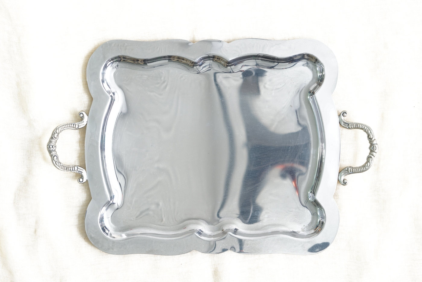 BANDEJA ACERO GRANDE RECTANGULAR