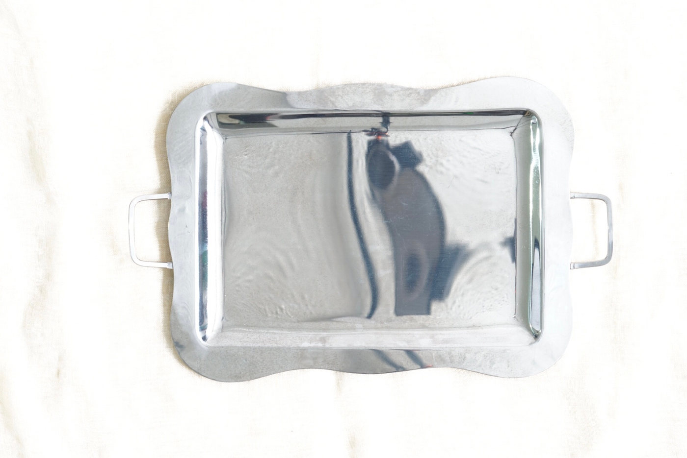 BANDEJA ACERO GRANDE RECTANGULAR