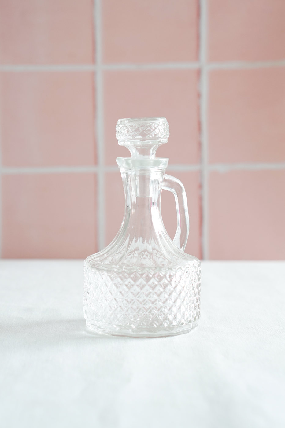 BOTELLA ALTA DECORADA