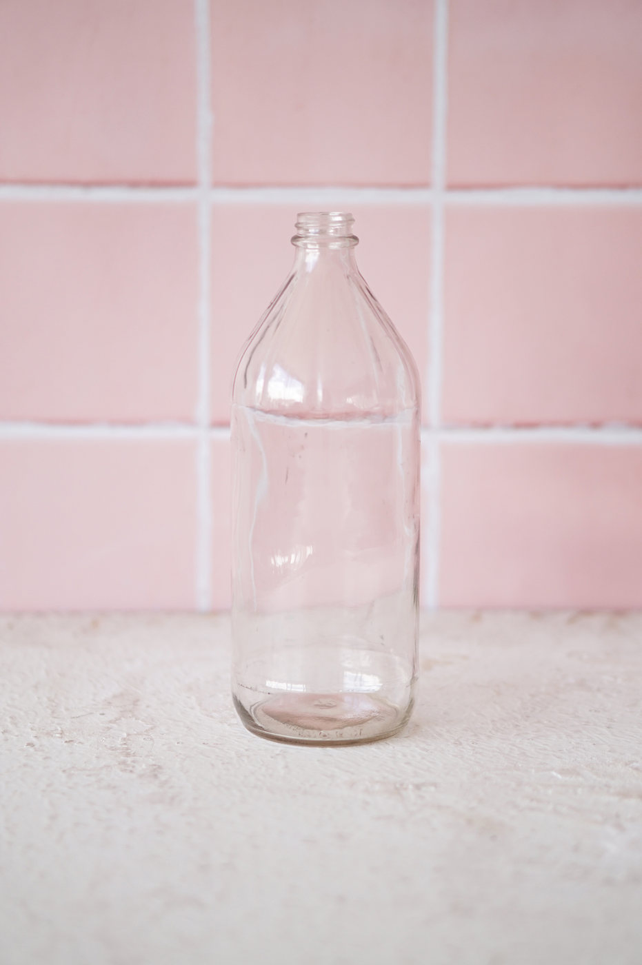 BOTELLA VIDRIO DE CUELLO CORTO