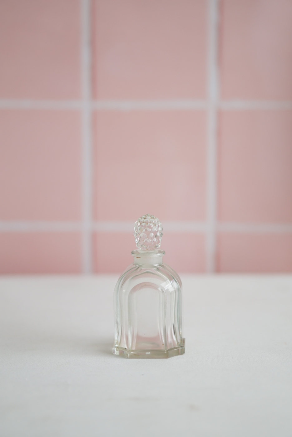BOTELLA VIDRIO MINI TEXTURA