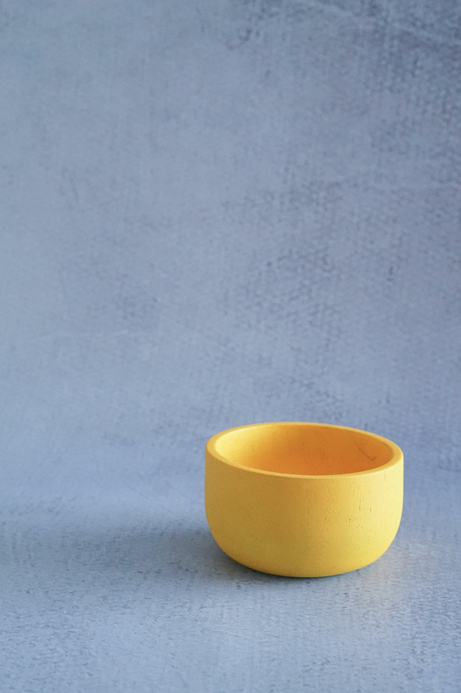 BOWL MADERA MEDIANO AMARILLO