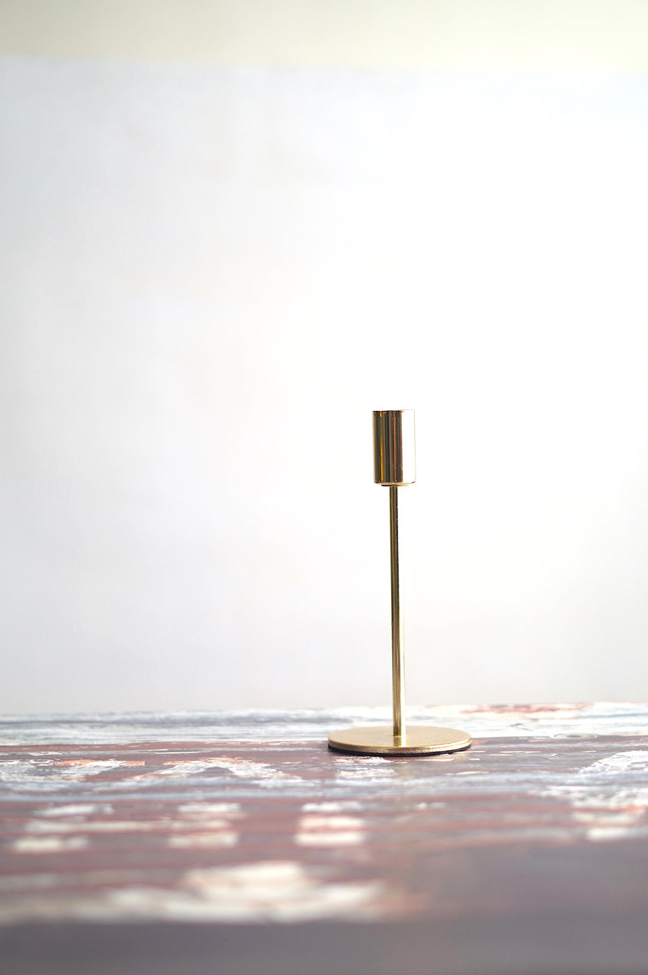 CANDELABRO METALICO DORADO GRANDE