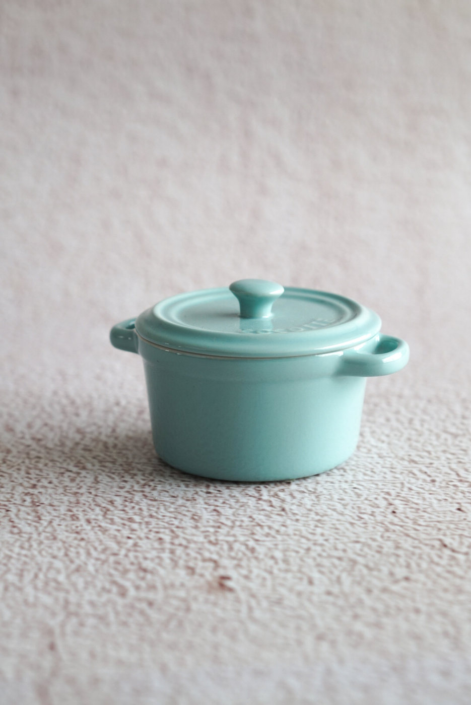 CAZUELA LOZA PEQUEÑA VERDE AGUA