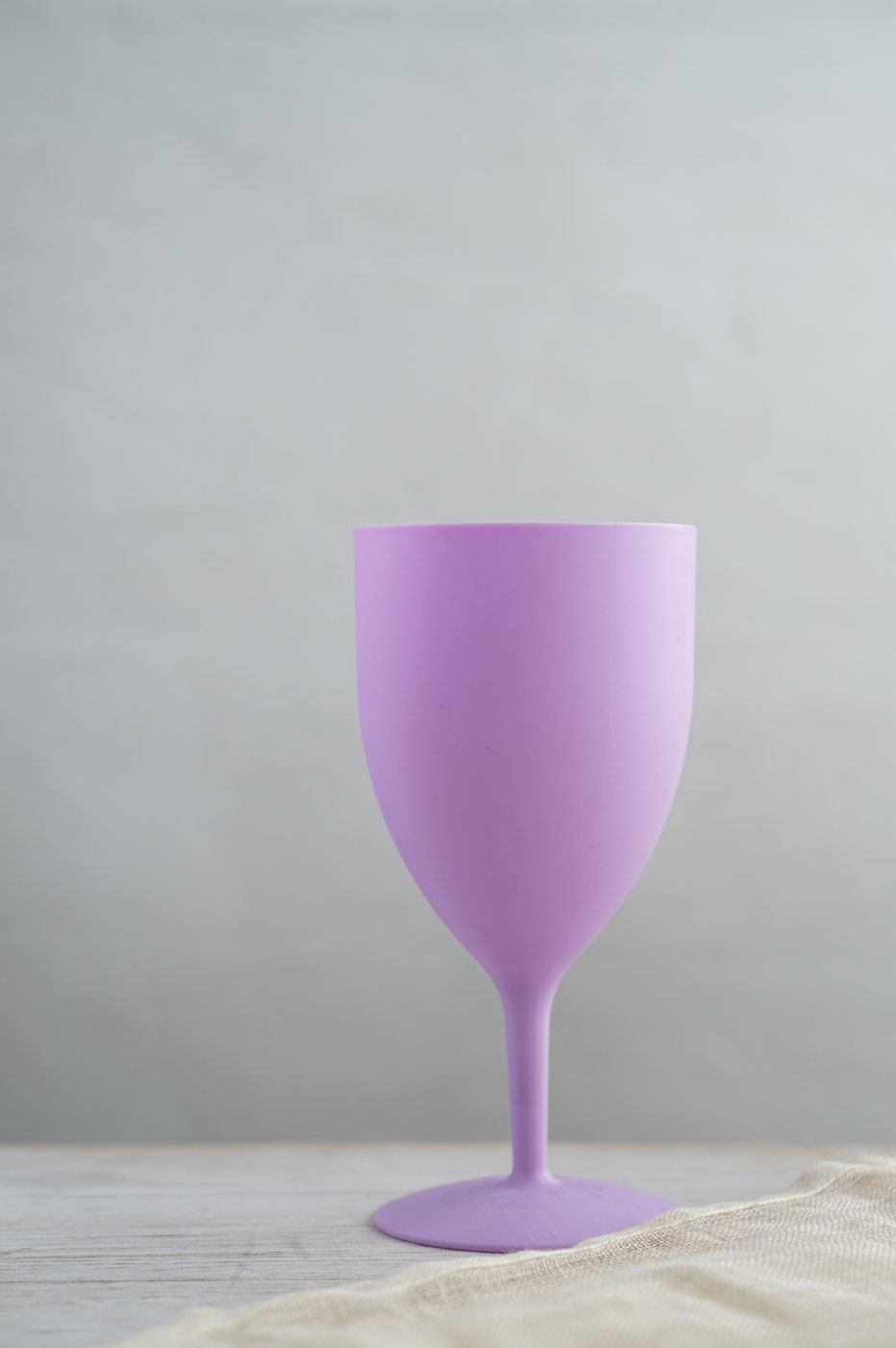 COPA PLASTICO GRANDE MORADO