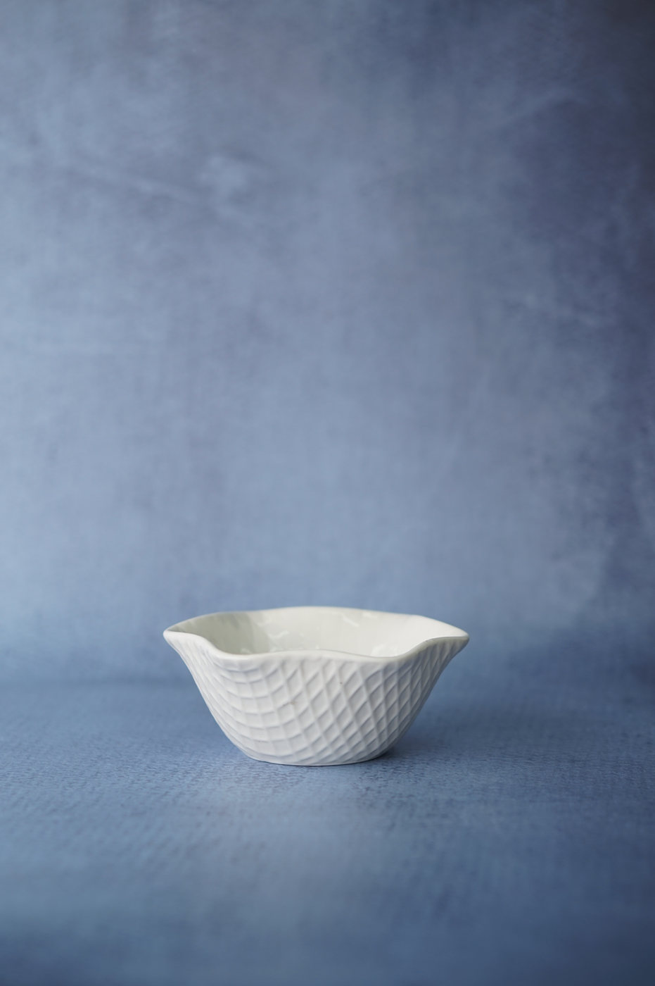 BOWL LOZA MEDIANO BLANCO TEXTURA