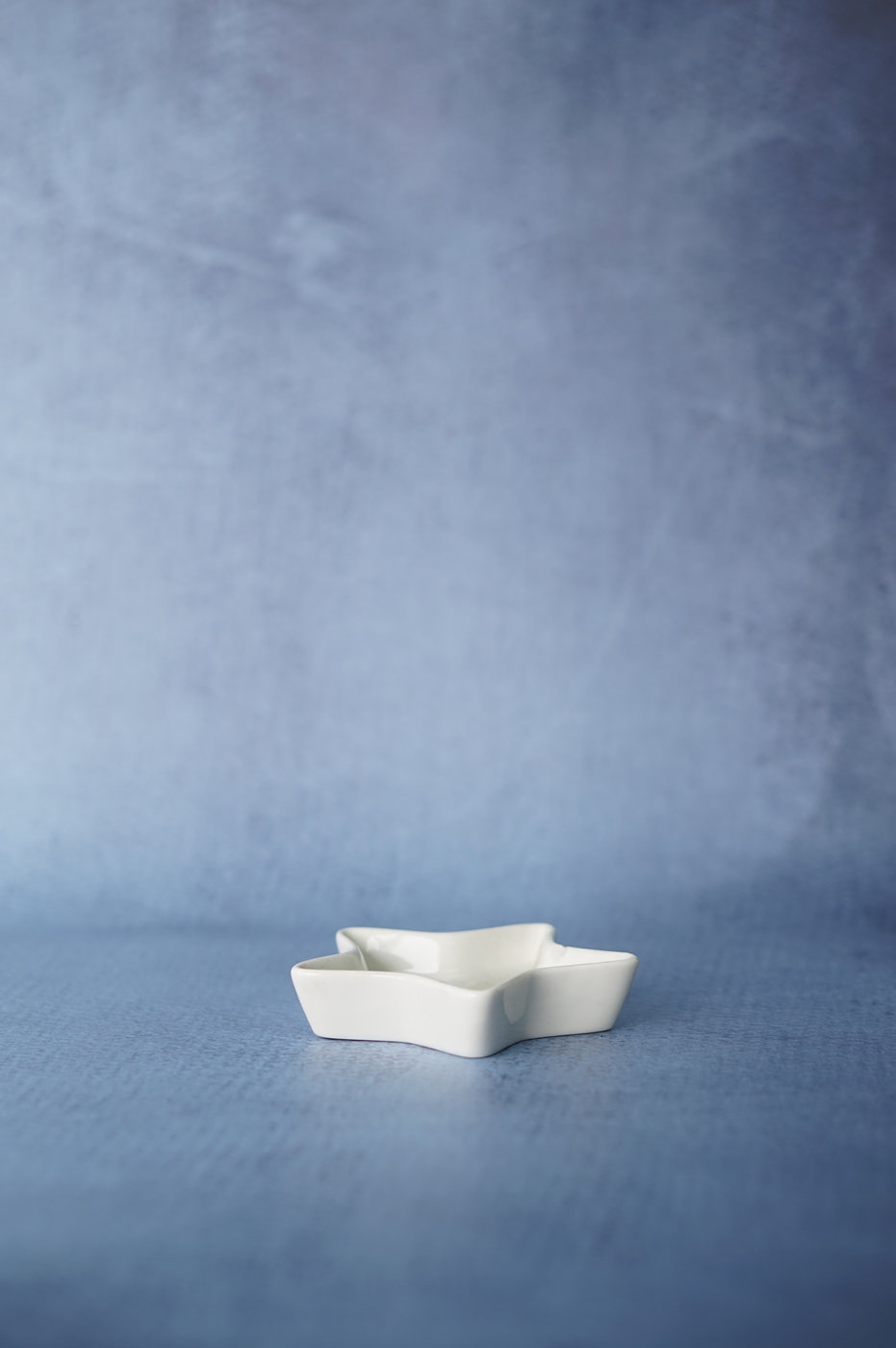 BOWL LOZA PEQUEÑO BLANCO DISEÑO ESTRELLA