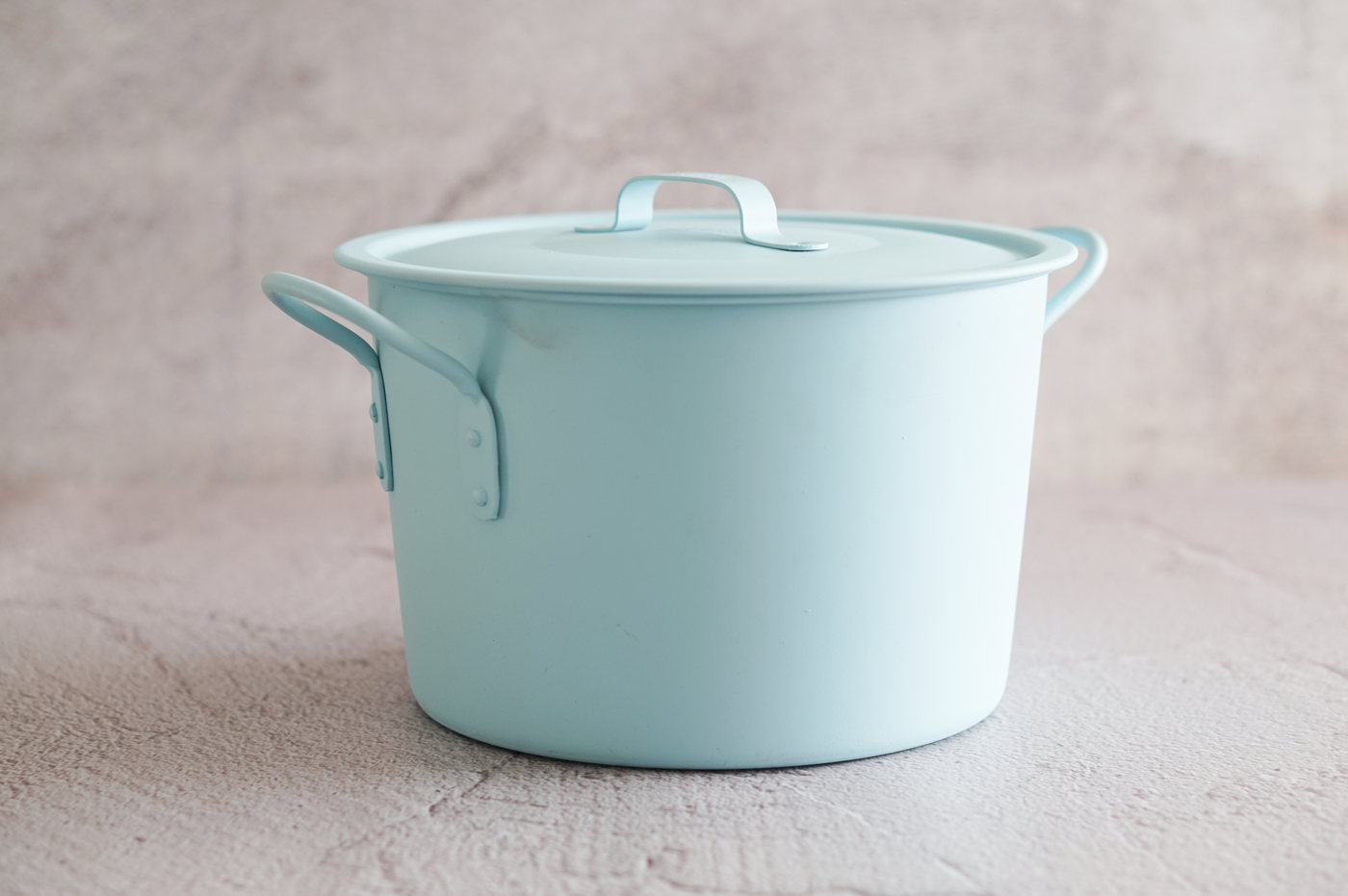 OLLA ALUMINIO GRANDE PINTADA AZUL