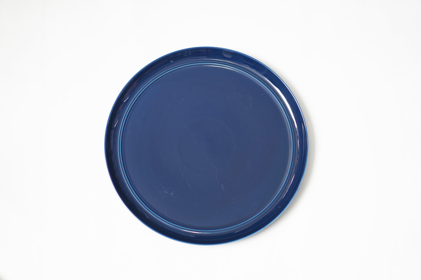 PLATO LOZA GRANDE AZUL