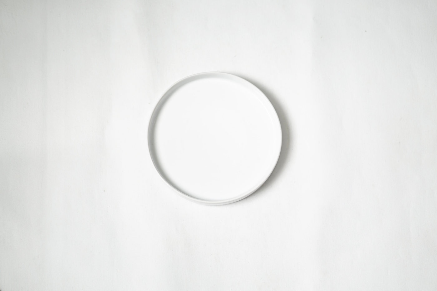 PLATO LOZA MEDIANO BLANCO