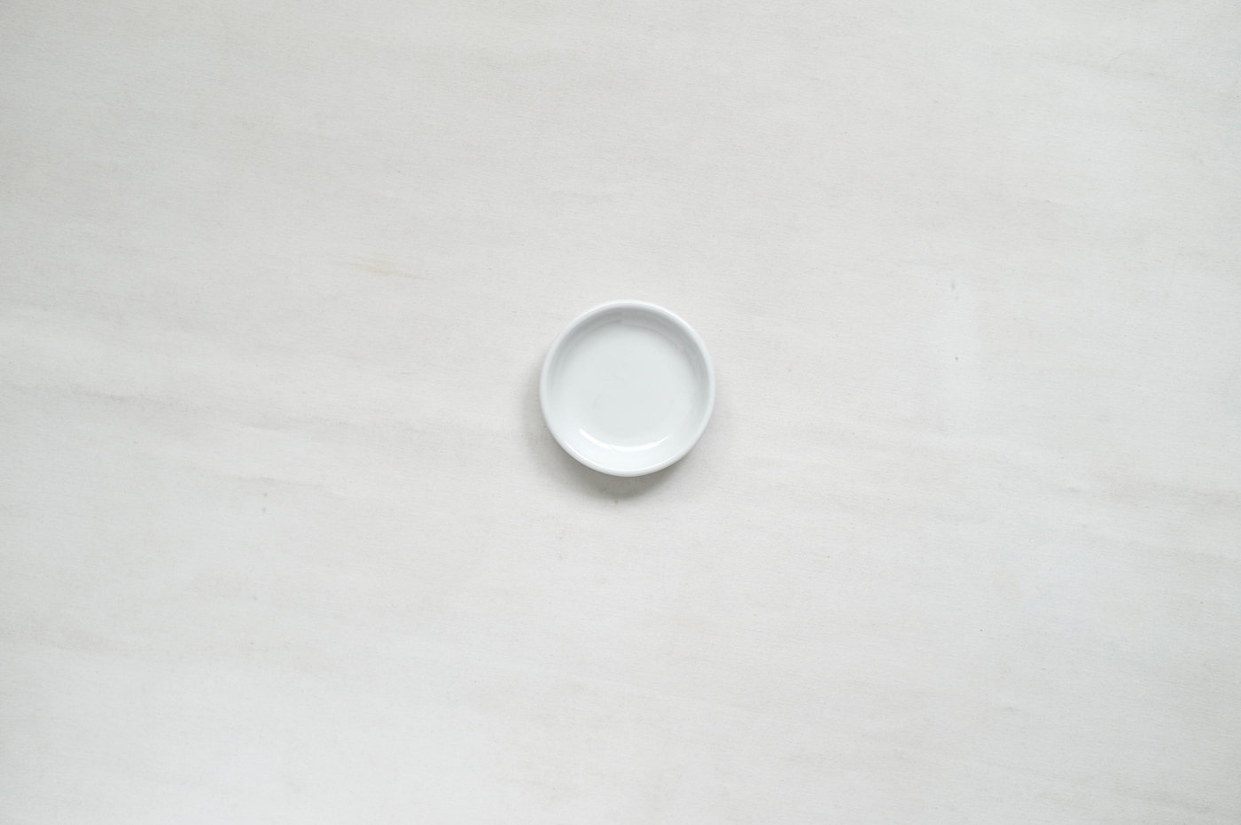 PLATO LOZA MINI BLANCO