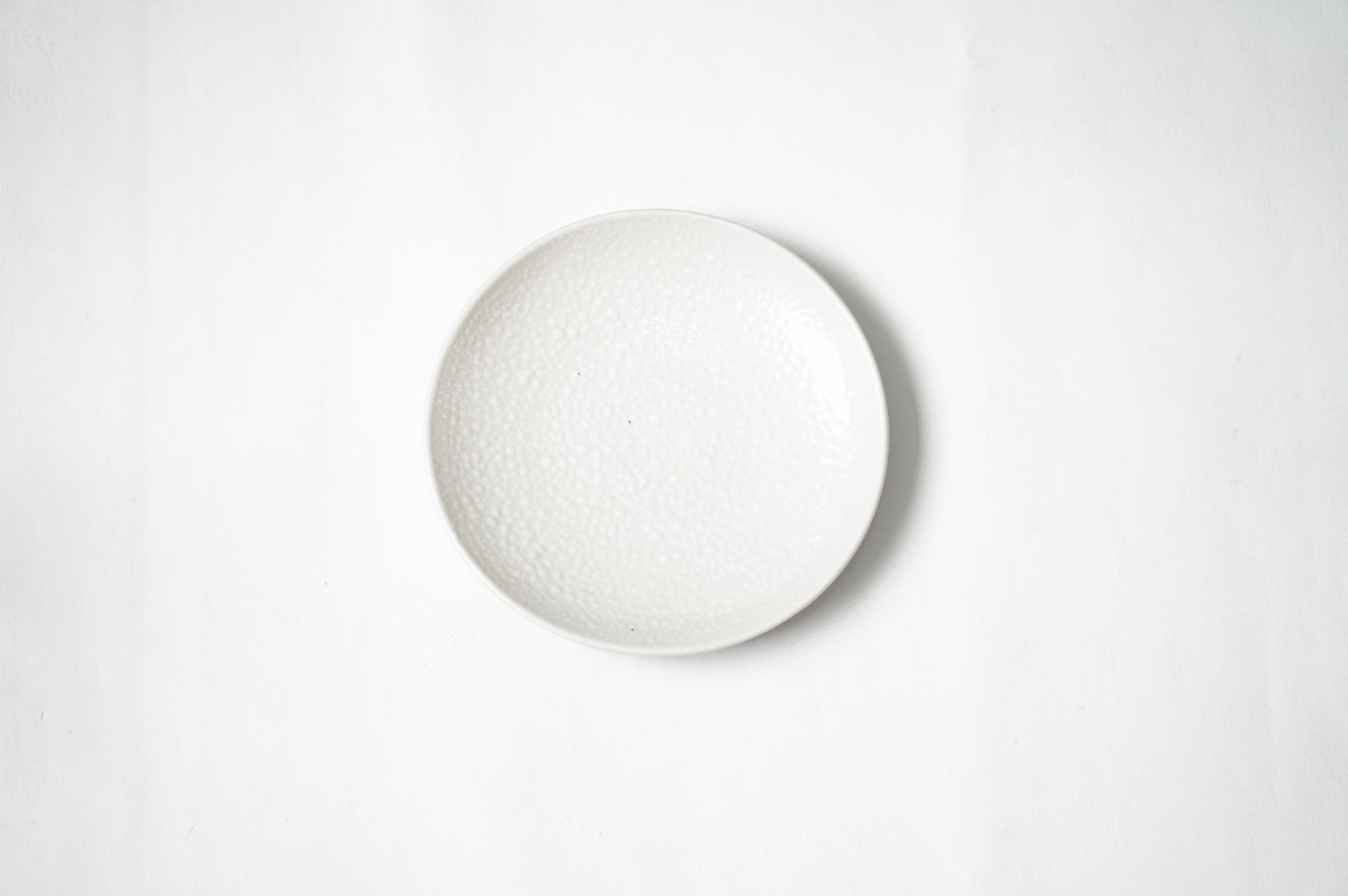 PLATO LOZA MEDIANO BLANCO TEXTURA