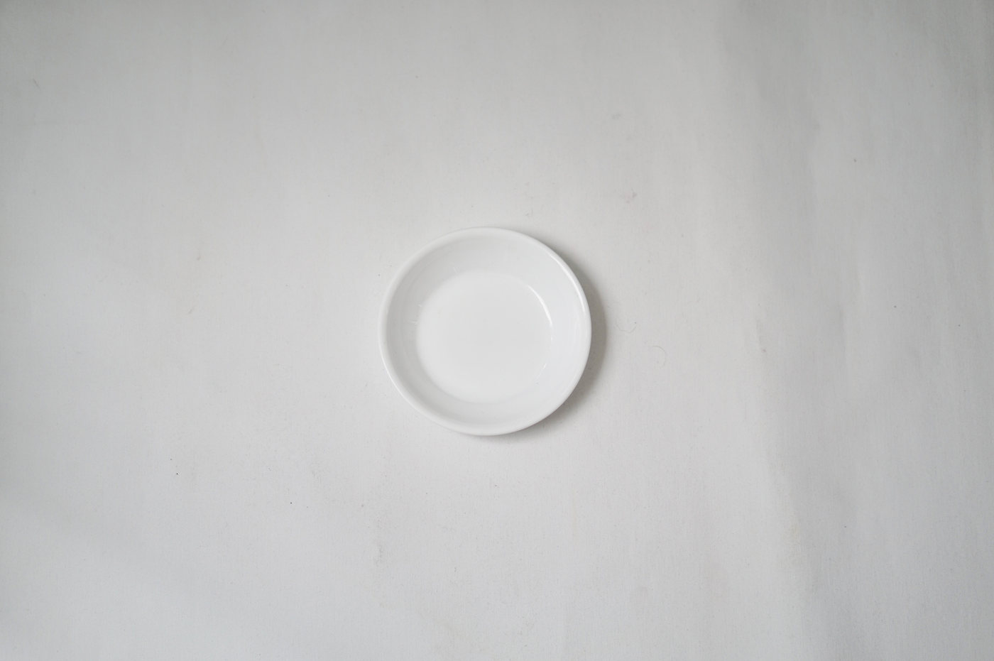 PLATO LOZA PEQUEÑO BLANCO