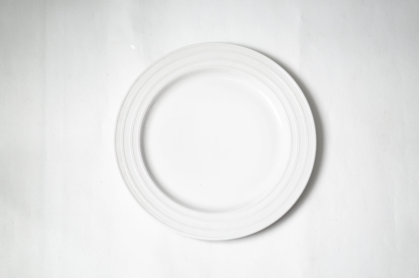 PLATO LOZA GRANDE BLANCO TEXTURA