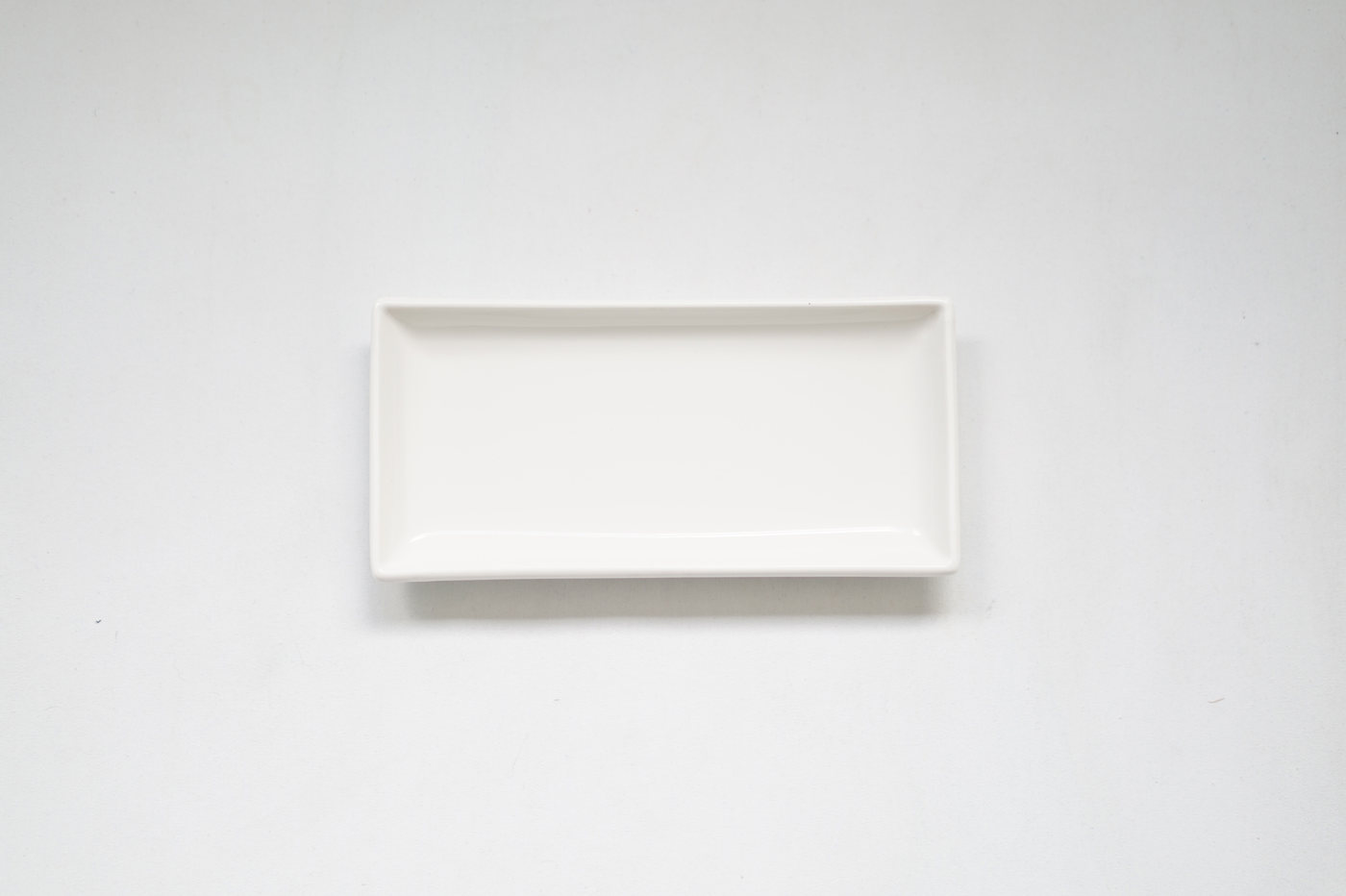 PLATO LOZA MEDIANO BLANCO RECTANGULAR