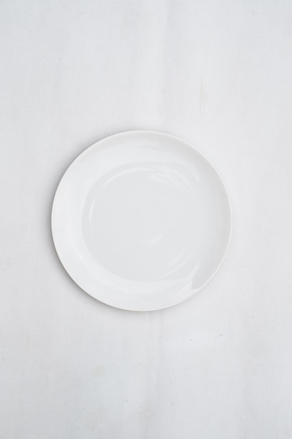 PLATO LOZA MEDIANO BLANCO