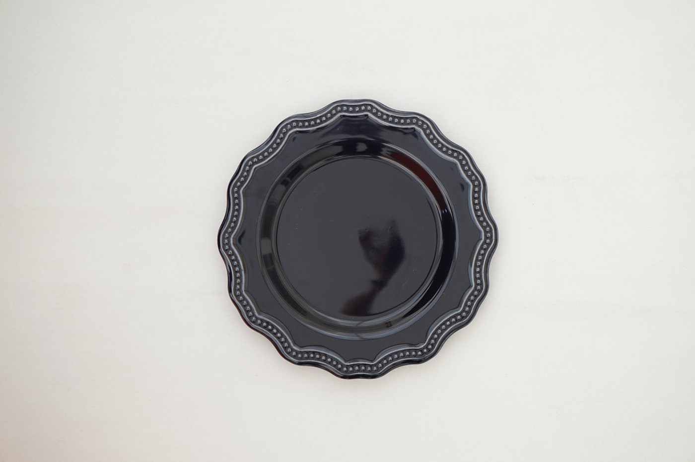 PLATO LOZA MEDIANO AZUL TEXTURA