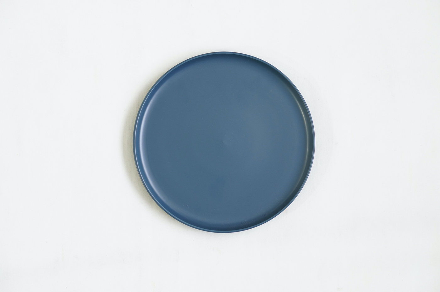 PLATO LOZA MEDIANO AZUL