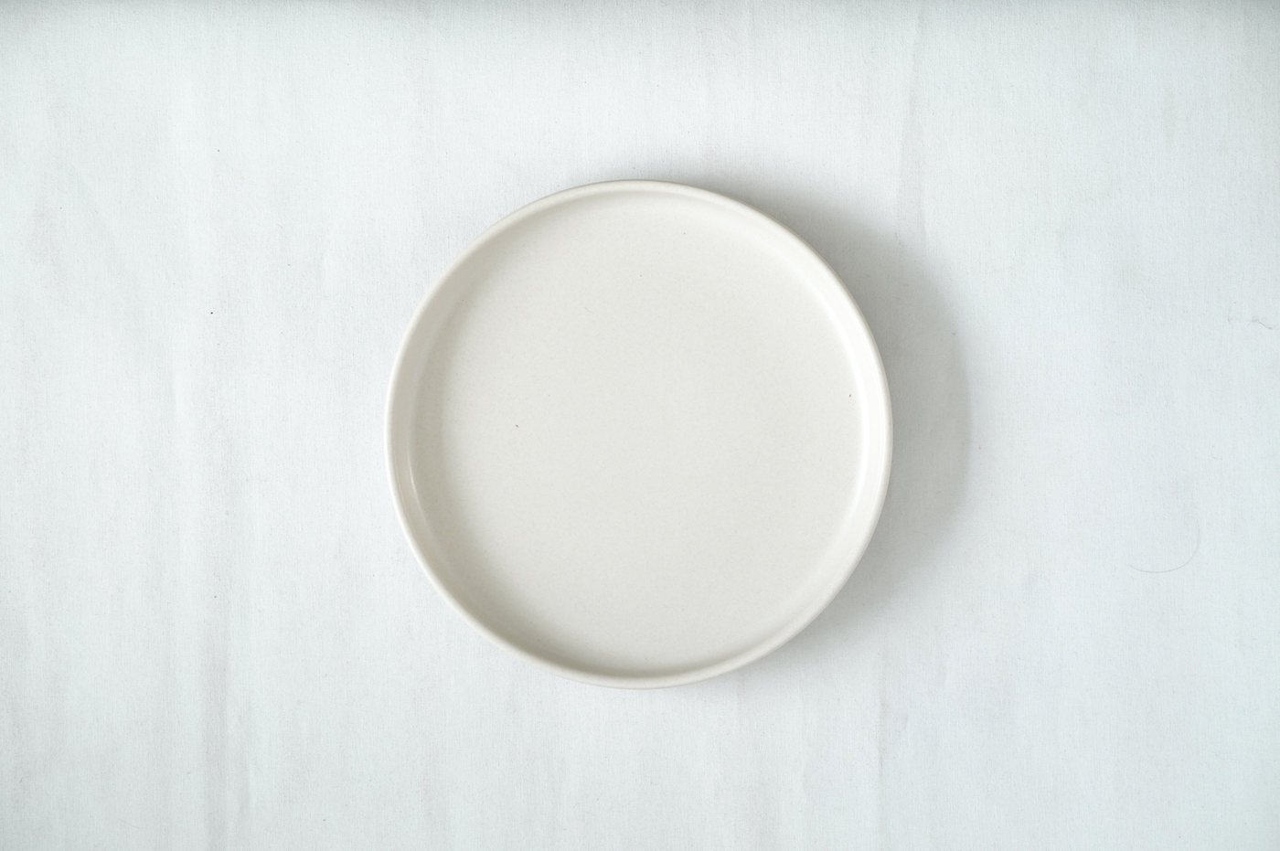 PLATO LOZA MEDIANO BLANCO
