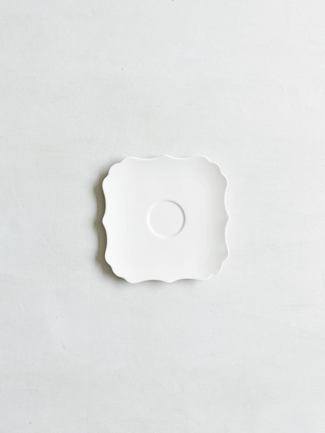 PLATO LOZA BLANCO PEQUEÑO CON BORDE