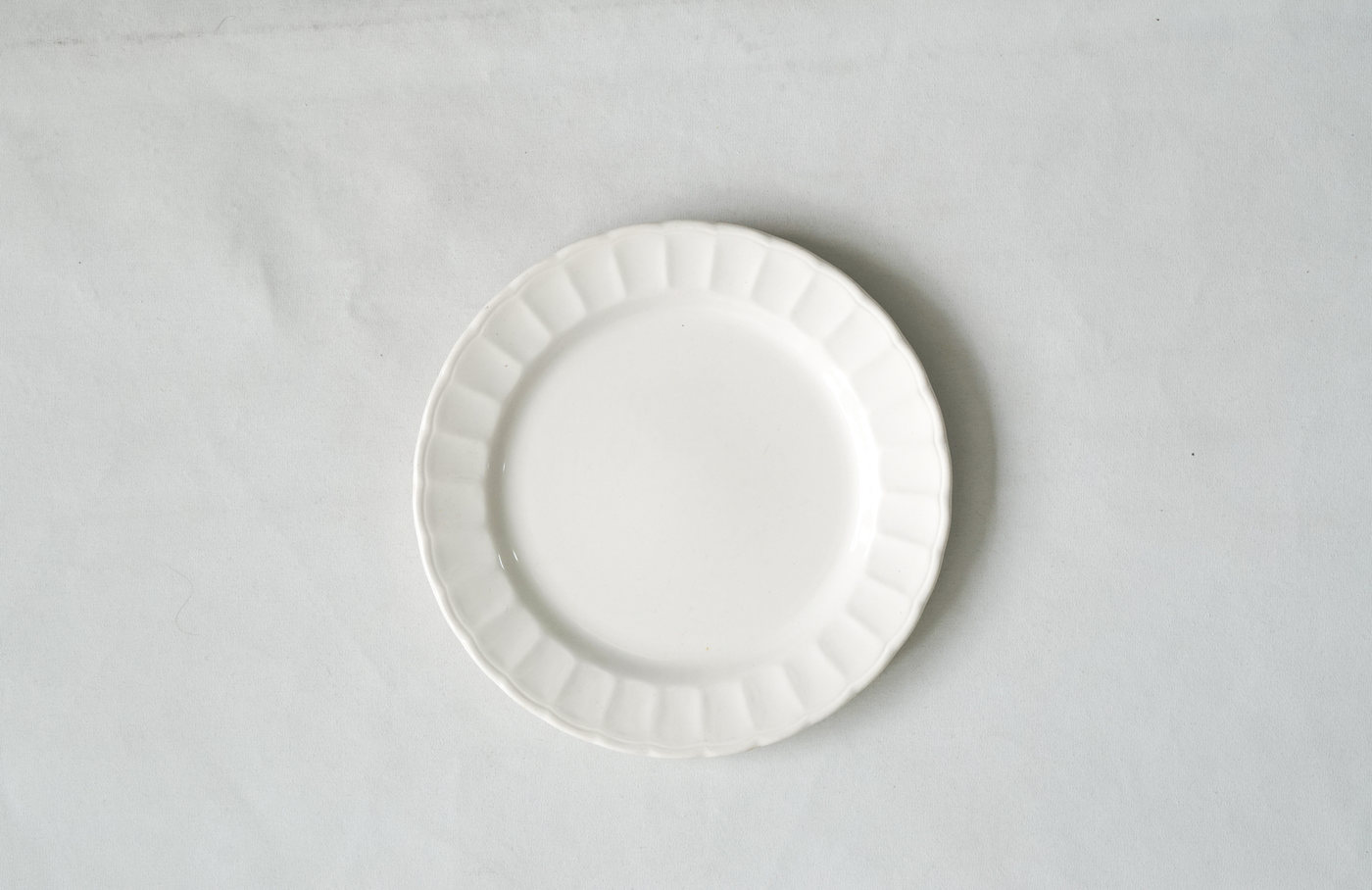 PLATO LOZA MEDIANO BLANCO TEXTURA