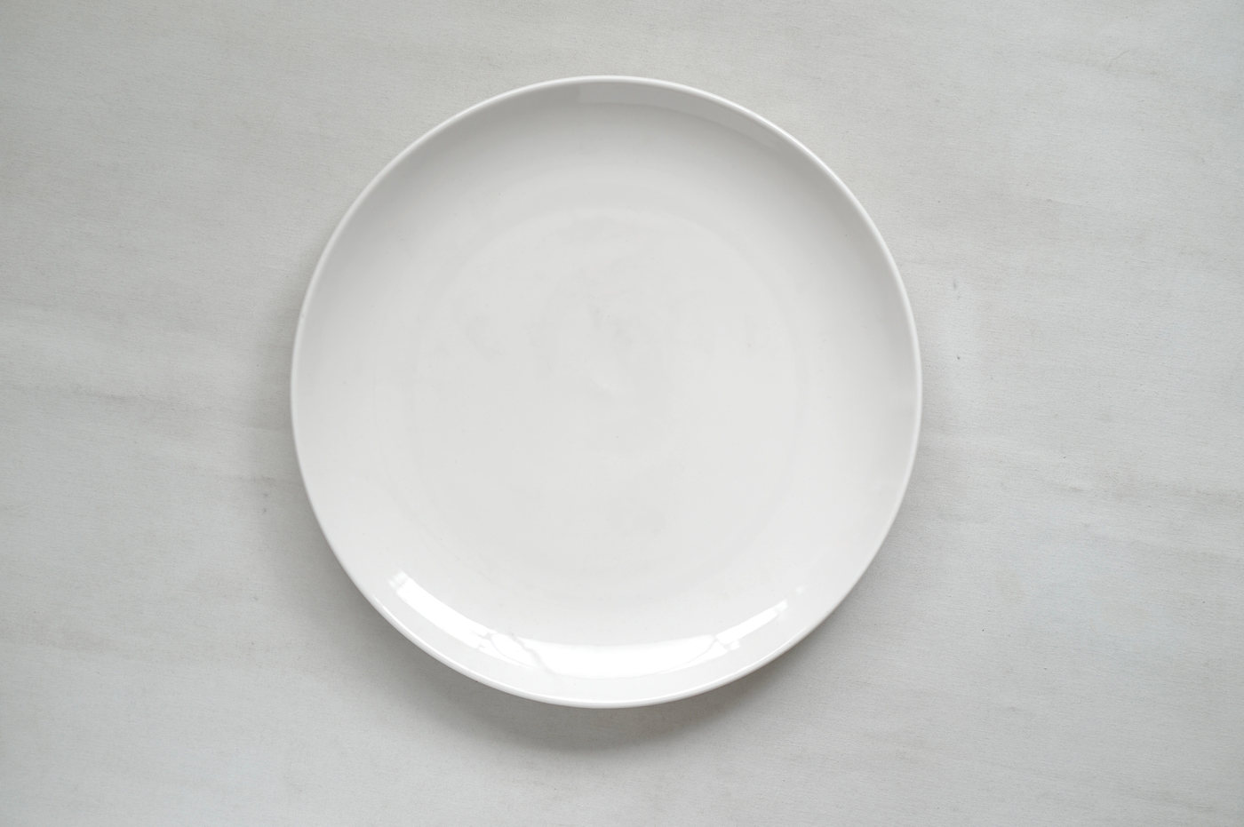 PLATO LOZA EXTRA GRANDE BLANCO