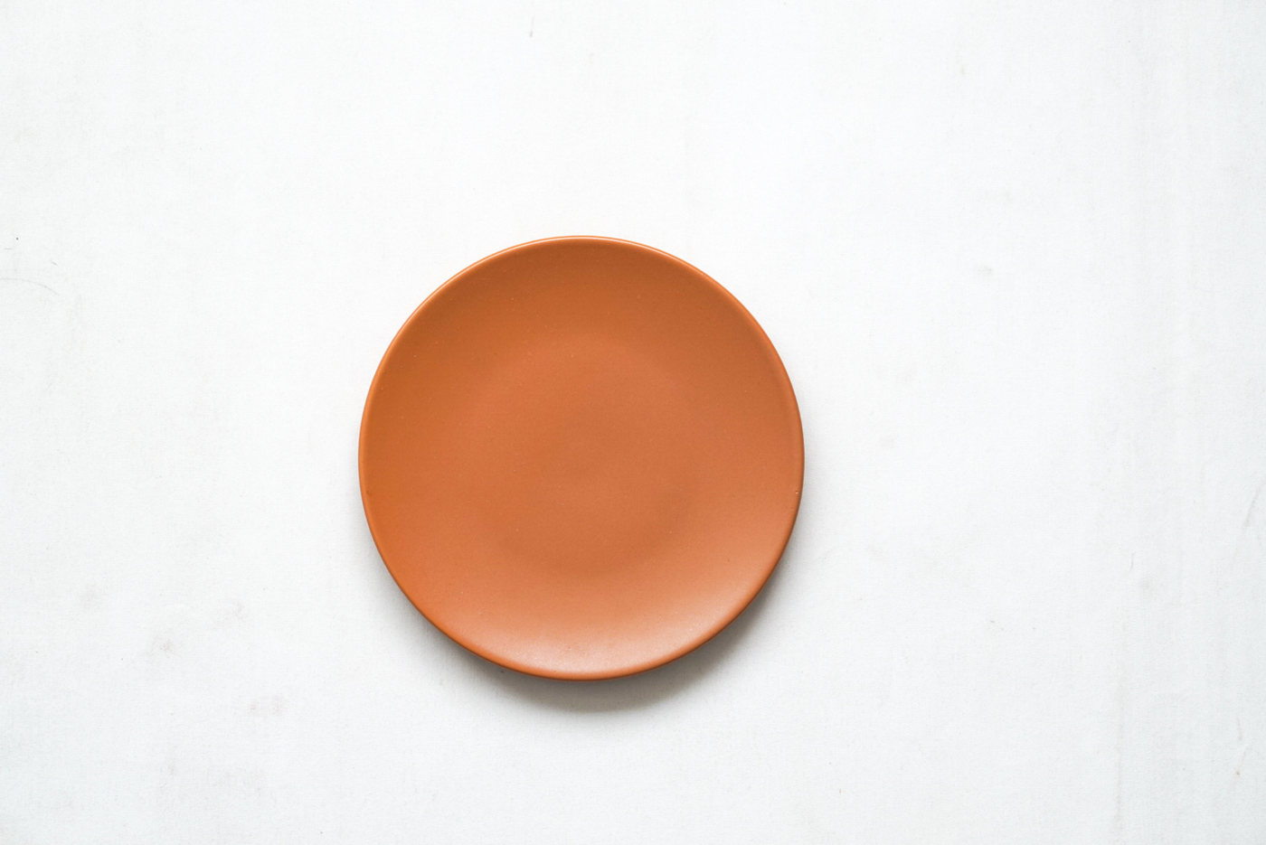 PLATO LOZA MEDIANO NARANJA