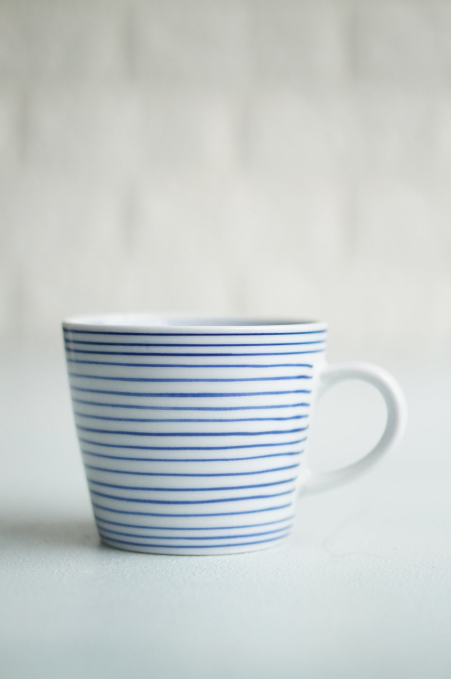 TAZA LOZA MEDIANA DISEÑO AZUL