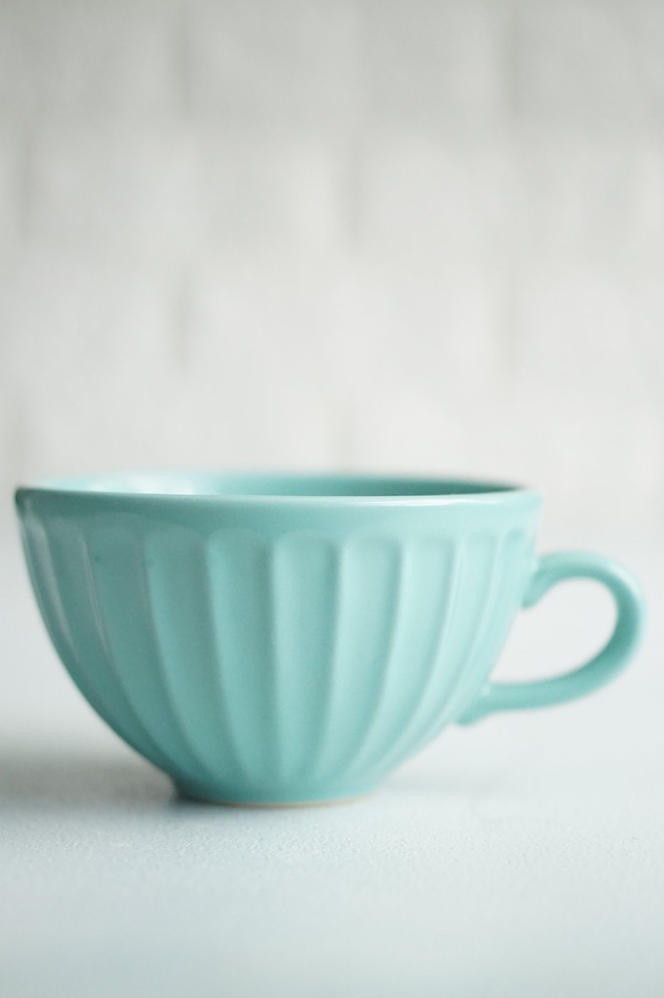 TAZA LOZA GRANDE TEXTURA VERDE