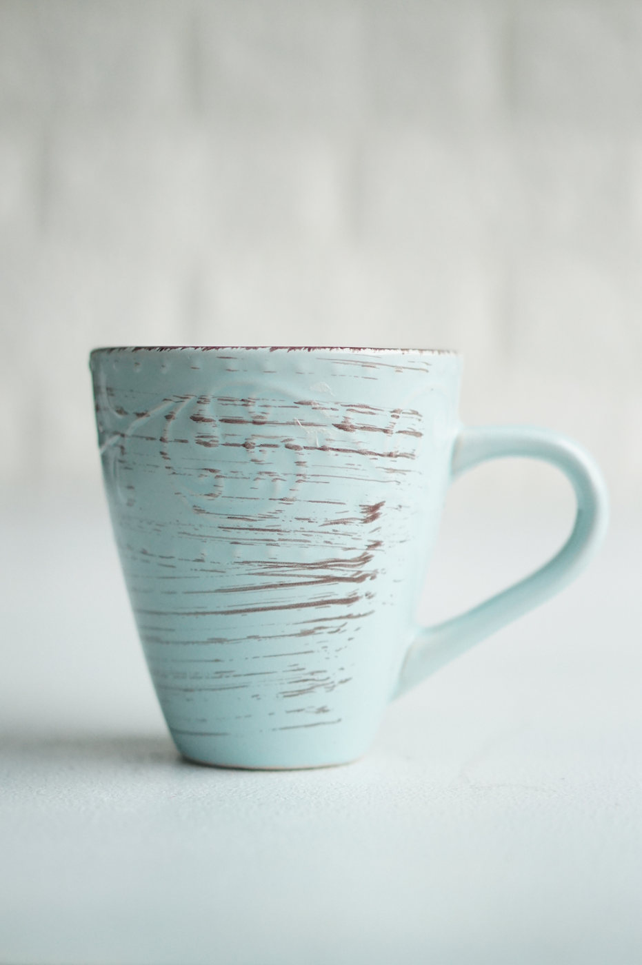 TAZA LOZA GRANDE VERDE TEXTURA