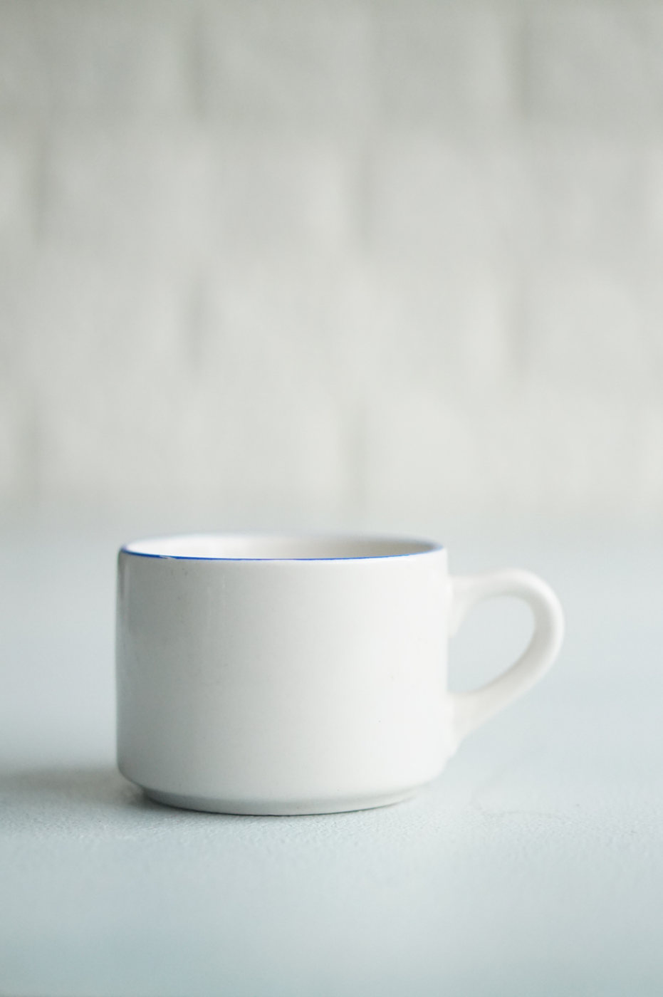 TAZA LOZA MEDIANA DISEÑO BLANCA