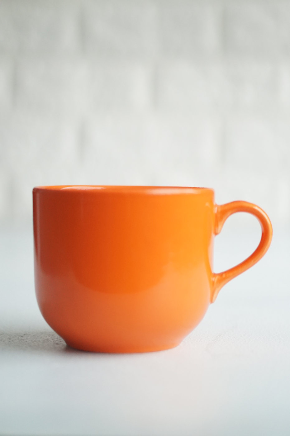 TAZA LOZA GRANDE NARANJA